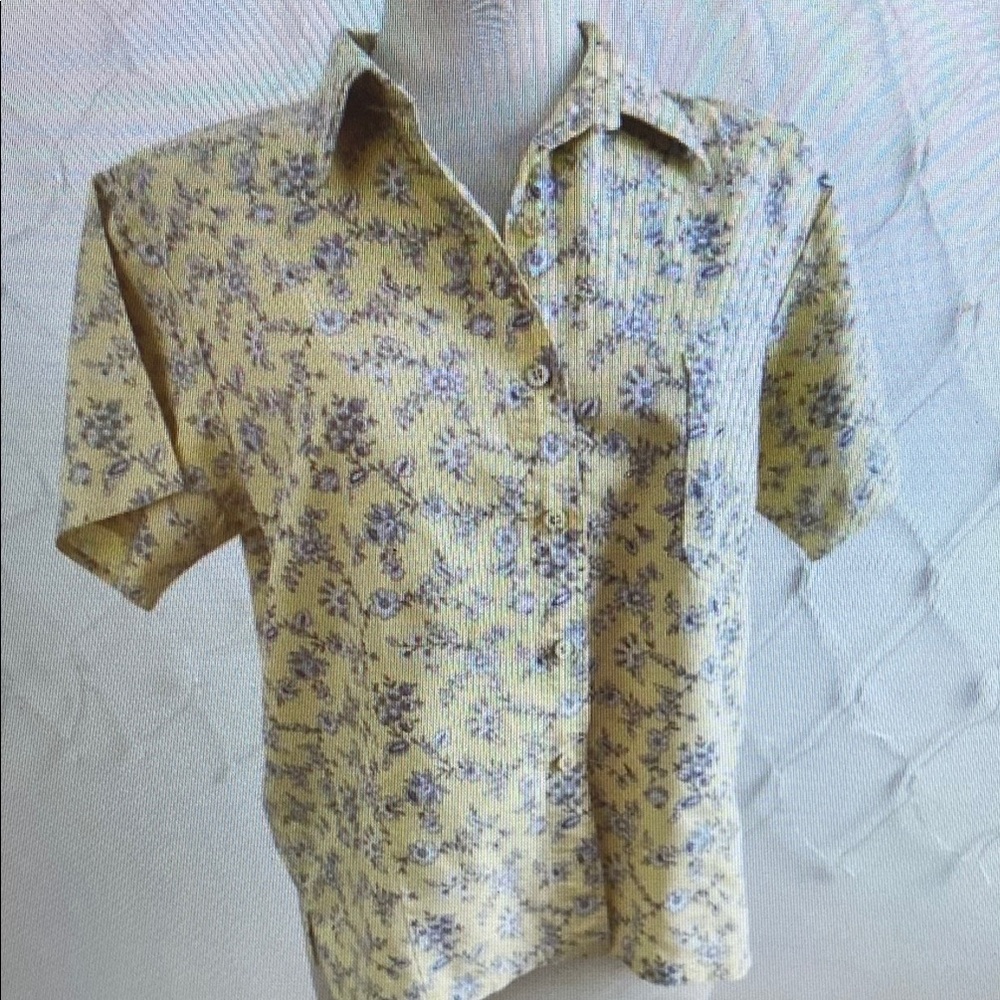 - L.L. Bean Button Down Shirt / Coastal / Size Medium